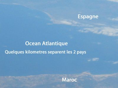je croi que cé 14 kilometres quiles séparent europ et afrique